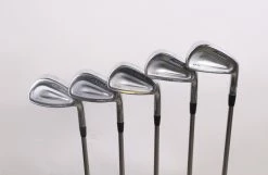 Mizuno MP 60 5-6, 8-PW Iron Set RH +0.5 In Steel Shaft Stiff Flex