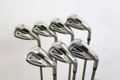 Cobra S9 Womens 5-9, PW, SW Iron Set RH Graphite Shaft Ladies Flex