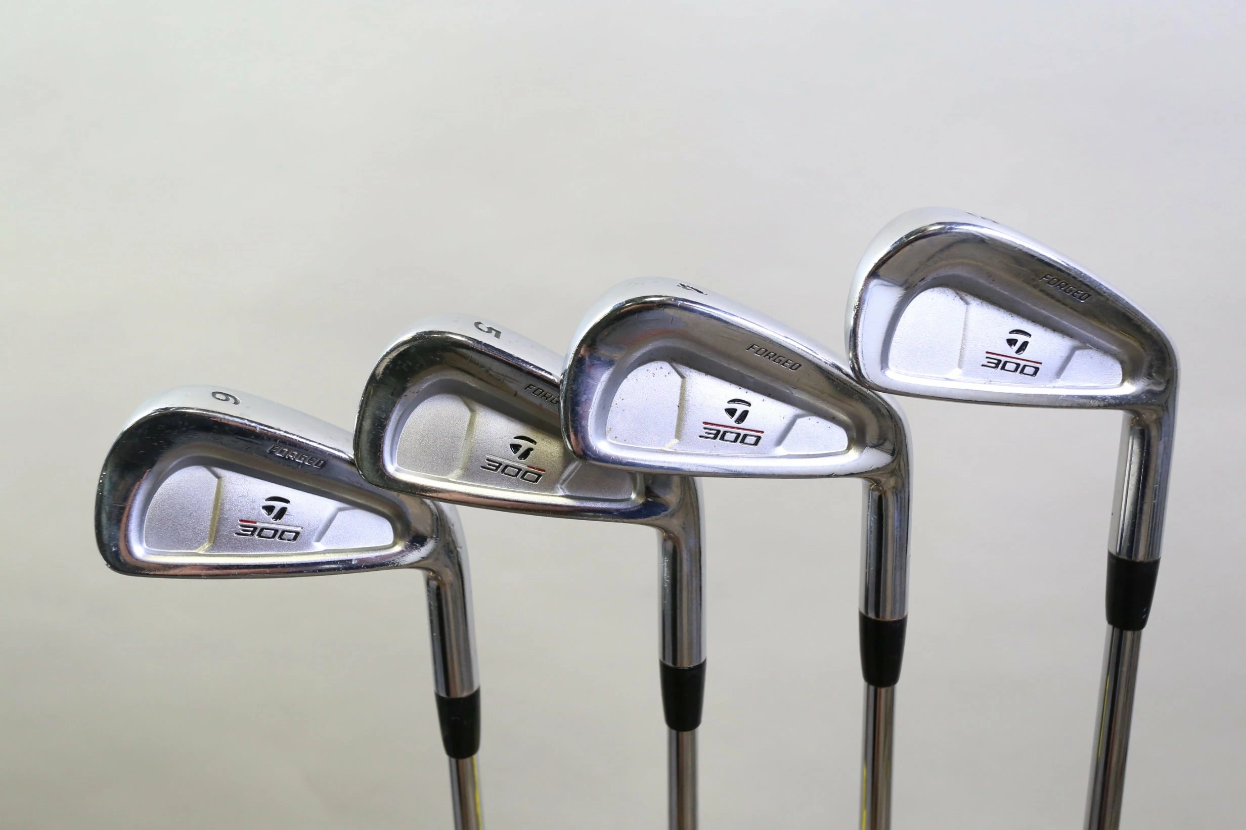 TaylorMade 300 3-6 Iron Set RH +0.25 In Dynamic Gold Steel Shaft Extra Stiff