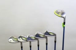 Adams® Adams Idea A3OS 3W, 7-PW, SW Iron Set RH Graphite Shaft Womens Flex