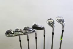 Tour Edge HL4 4-6, 8, 9, PW Iron Set RH Graphite Shaft Seniors Flex