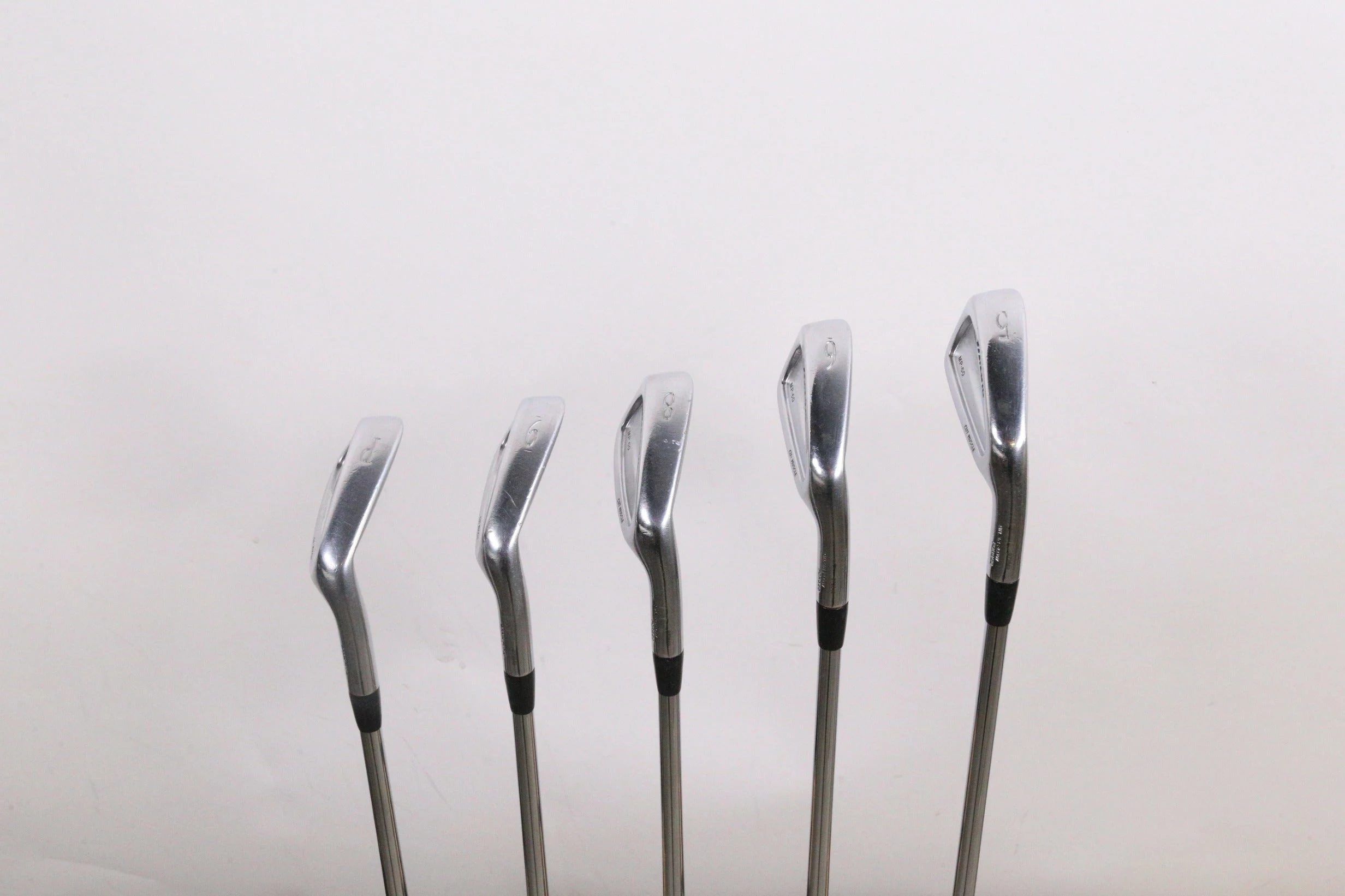 Mizuno MP 60 5-6, 8-PW Iron Set RH +0.5 In Steel Shaft Stiff Flex - Image 4