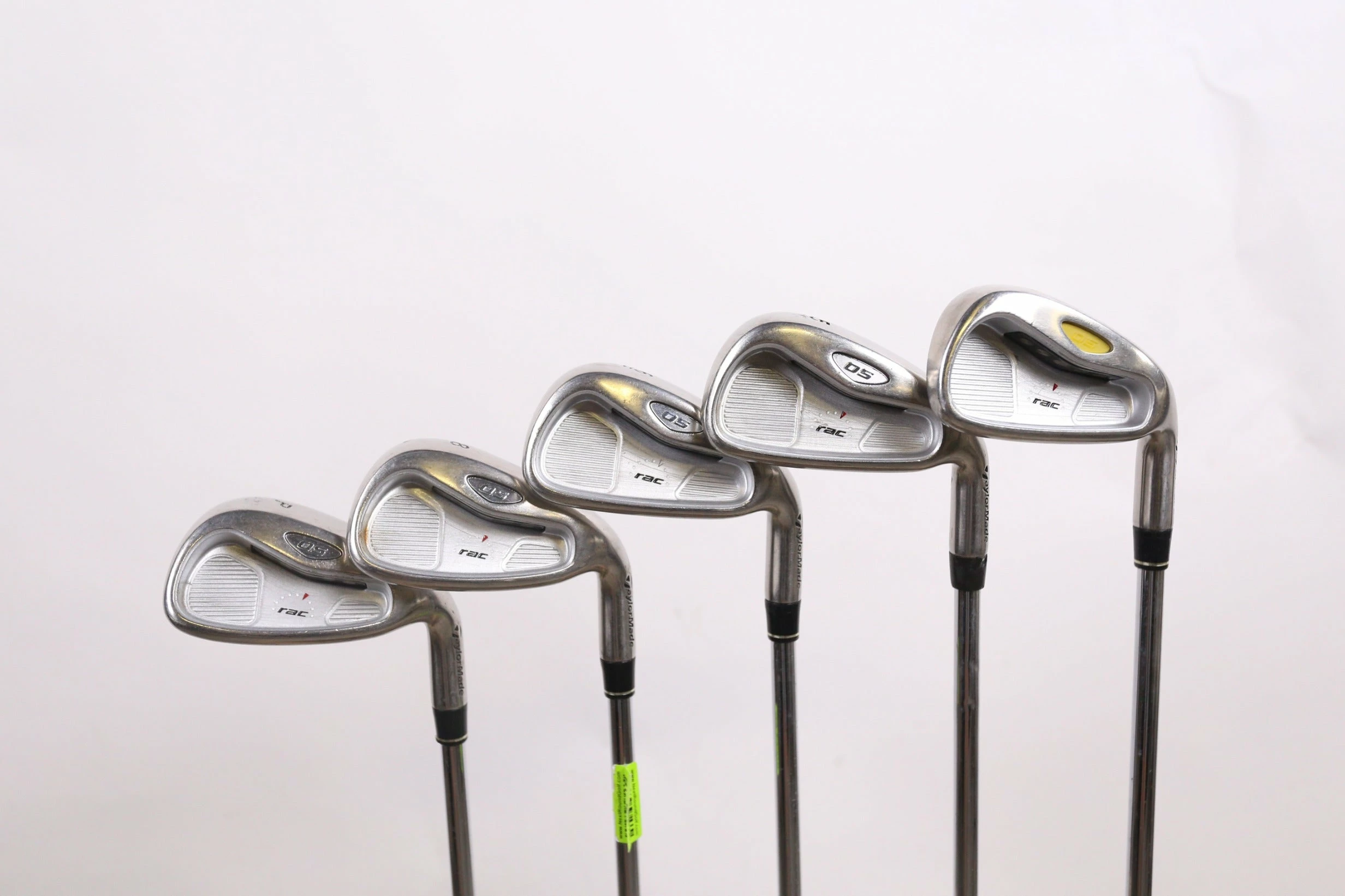 TaylorMade Rac OS 4-6, 8, PW Iron Set RH Steel Shaft Regular Flex