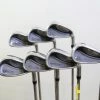 Cobra 3400 I/XH 5-9, PW, GW Iron Set RH Nippon Steel Shafts Regular Flex