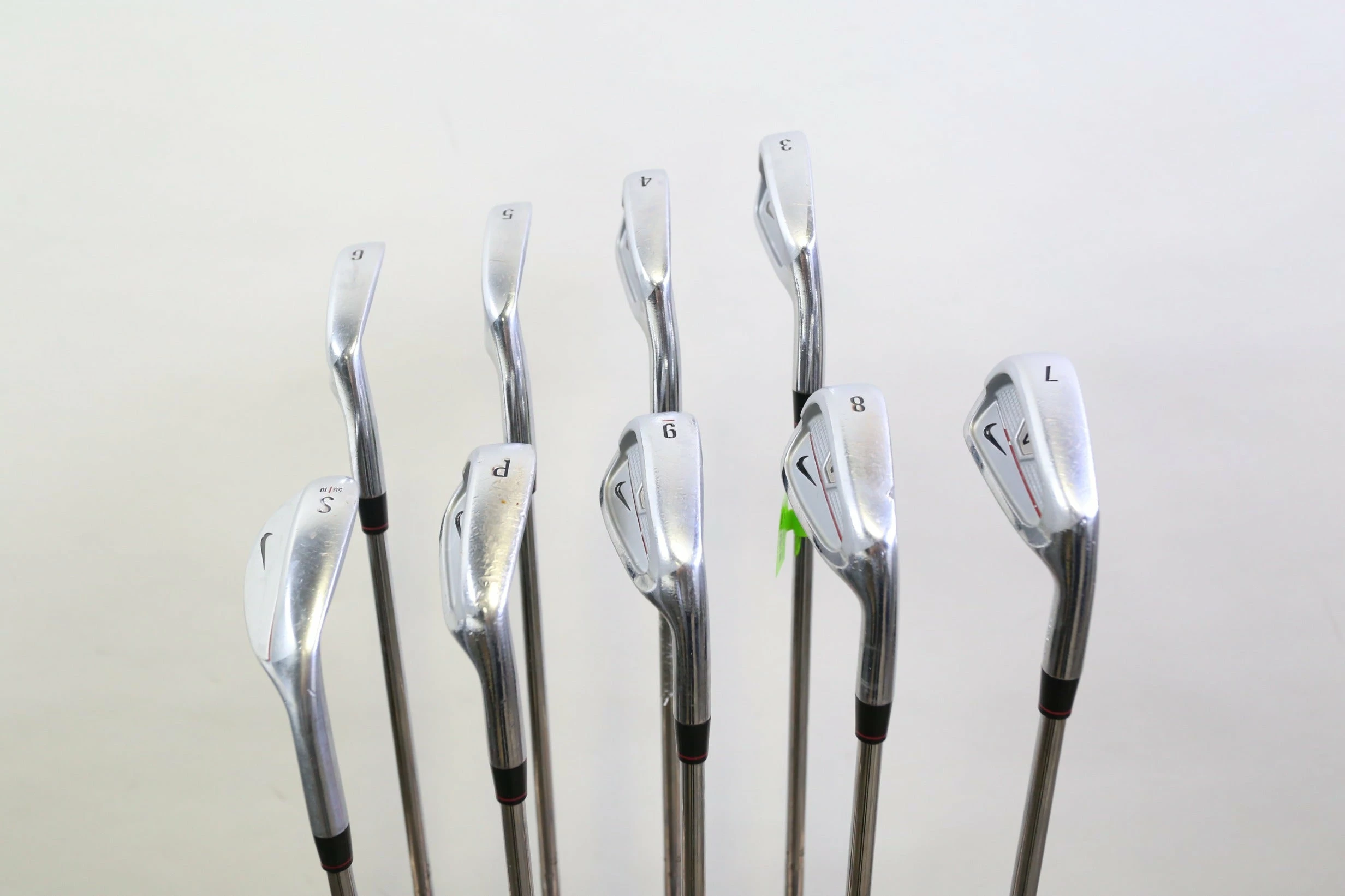 Nike Victory Red Forged Split Cavity 3-PW-SW Iron Set RH +0.25 In Steel Stiff - Image 4