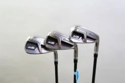 TaylorMade M6 7-9 Iron Set RH -0.25 In Atmos Graphite Shafts Seniors Flex