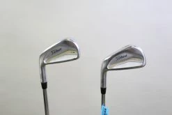 LEFTY Titleist 620 CB 5, 6 Iron Set Steel Shaft Stiff Flex