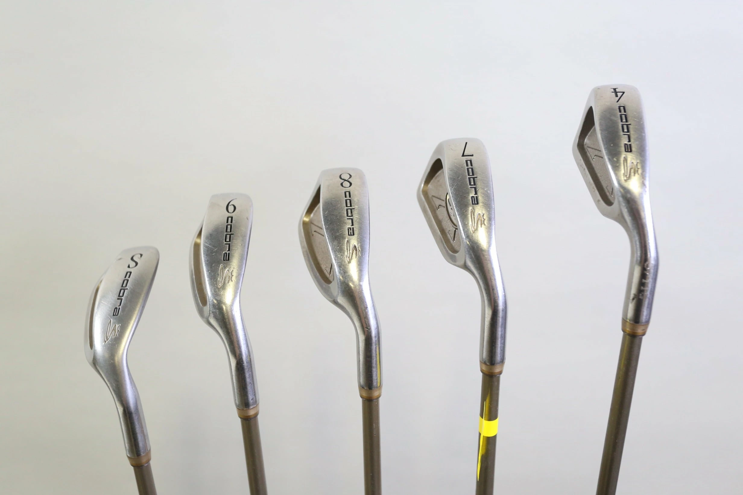 Cobra CXI 4, 7-9, SW Iron Set RH +0.5 In Cobra Graphite Shafts Ladies Flex - Image 5