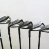 LEFTY TaylorMade SpeedBlade 6-PW Iron Set Graphite Shaft Regular Flex
