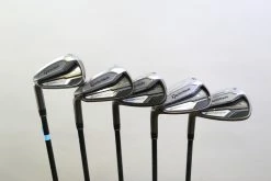 LEFTY TaylorMade SpeedBlade 6-PW Iron Set Graphite Shaft Regular Flex