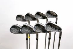 Cobra 3400 I/XH 4-9, PW, GW Iron Set RH Cobra Steel Shafts Stiff Flex