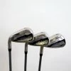 LEFTY Cobra F-Max 8-PW Iron Set -0.25 In Matrix Graphite Shafts Regular Flex