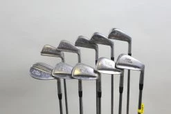 TaylorMade Tour Preferred 87 2-PW, SW Iron Set RH -0.5 In Steel Shafts Stiff