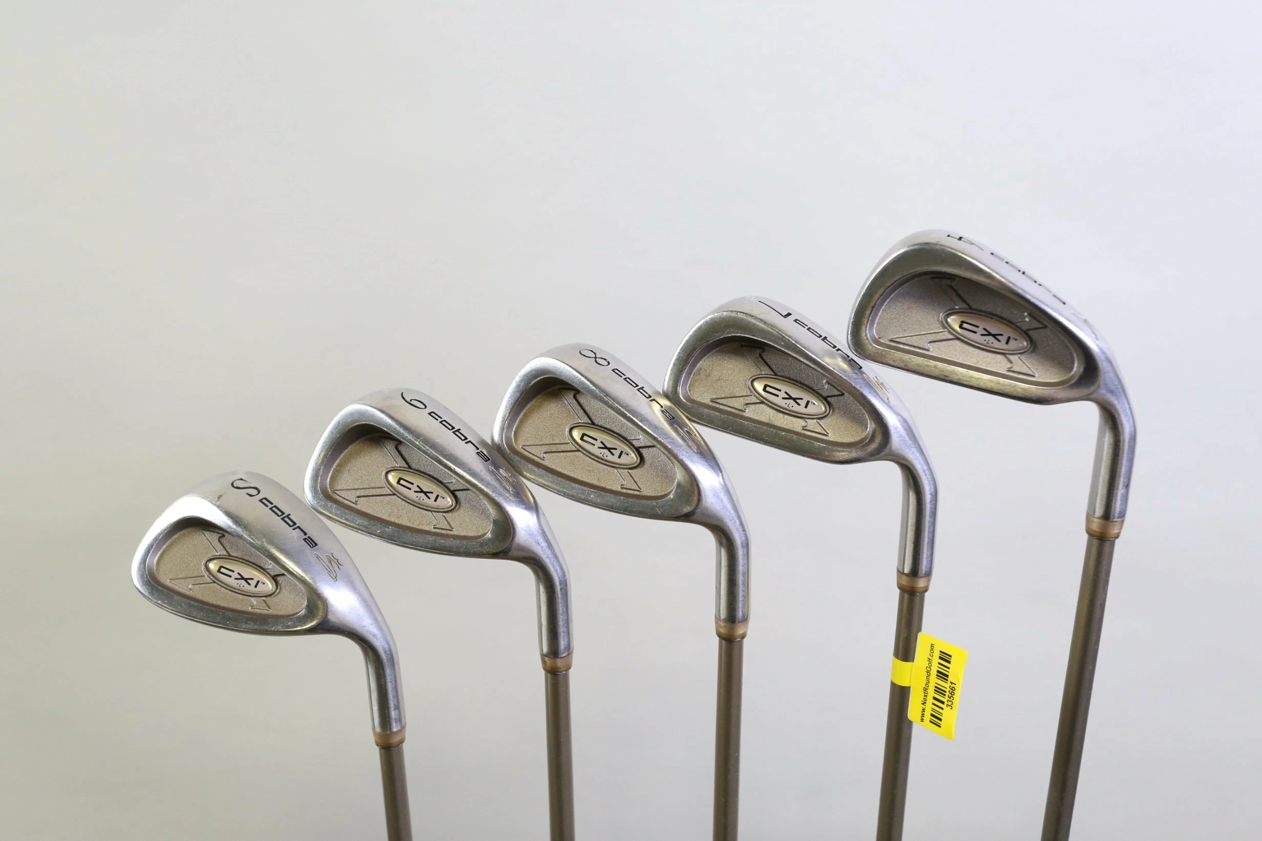 Cobra CXI 4, 7-9, SW Iron Set RH +0.5 In Cobra Graphite Shafts Ladies Flex